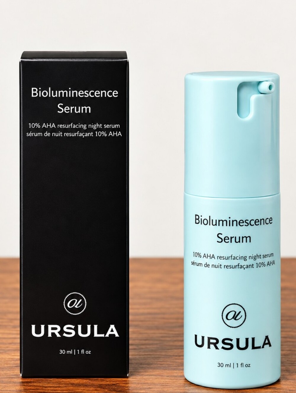 Ursula Bioluminescence 10% Lactic & Glycolic Acid Night Serum 30ml